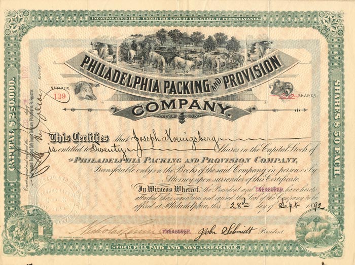 Philadelphia Packing and Provision Co.
